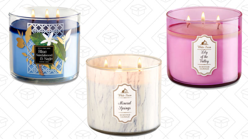 $10 off 3-wick candles | $10 off orders of $30+ with code GOODIES